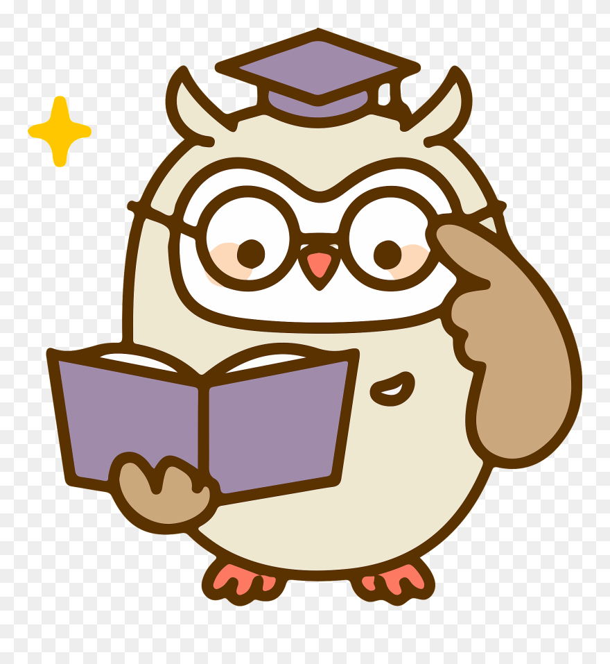 Сова с книгой