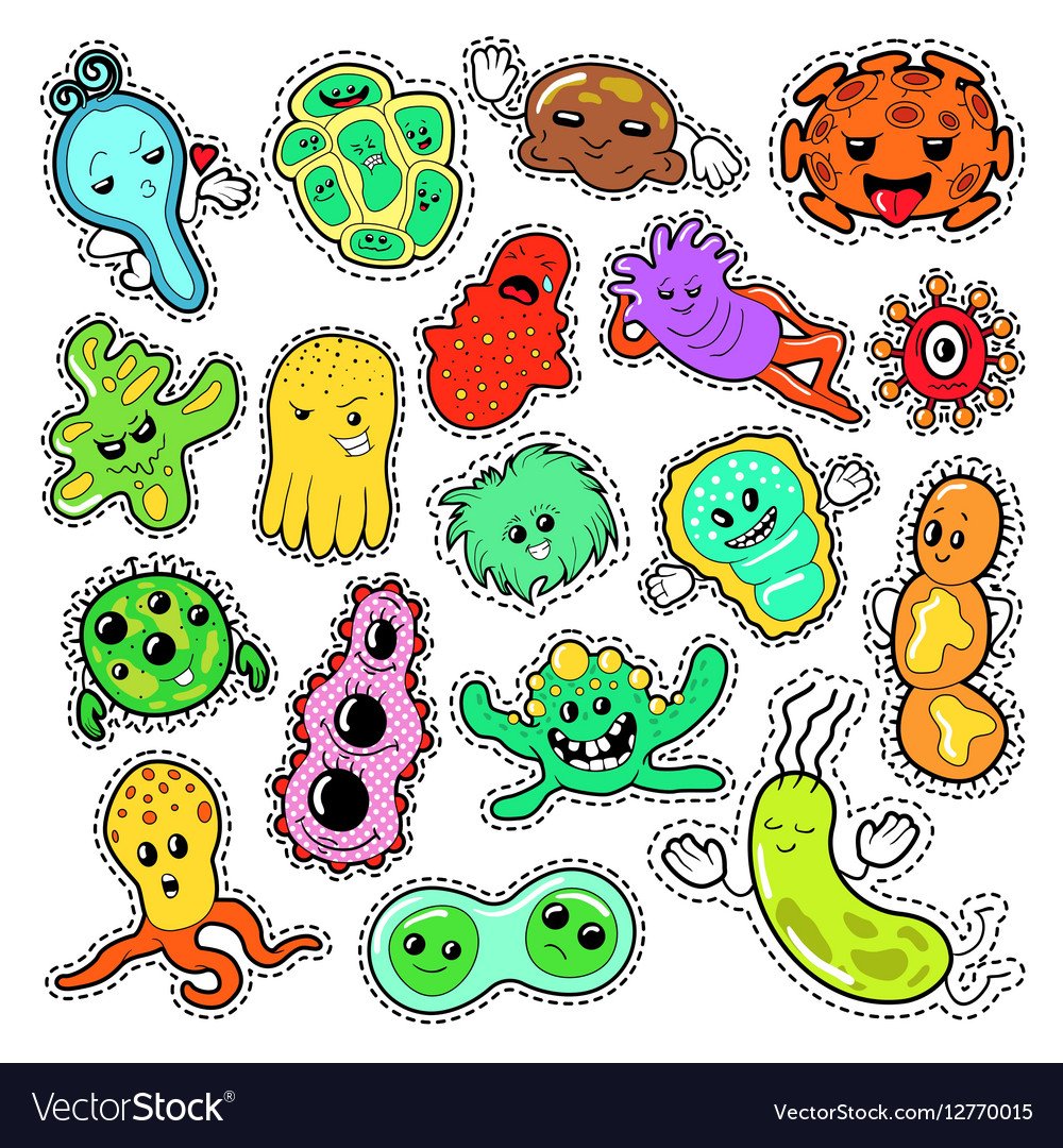 Микробы для детей