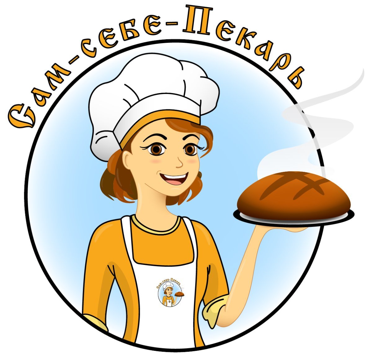 Эмблема пекарни