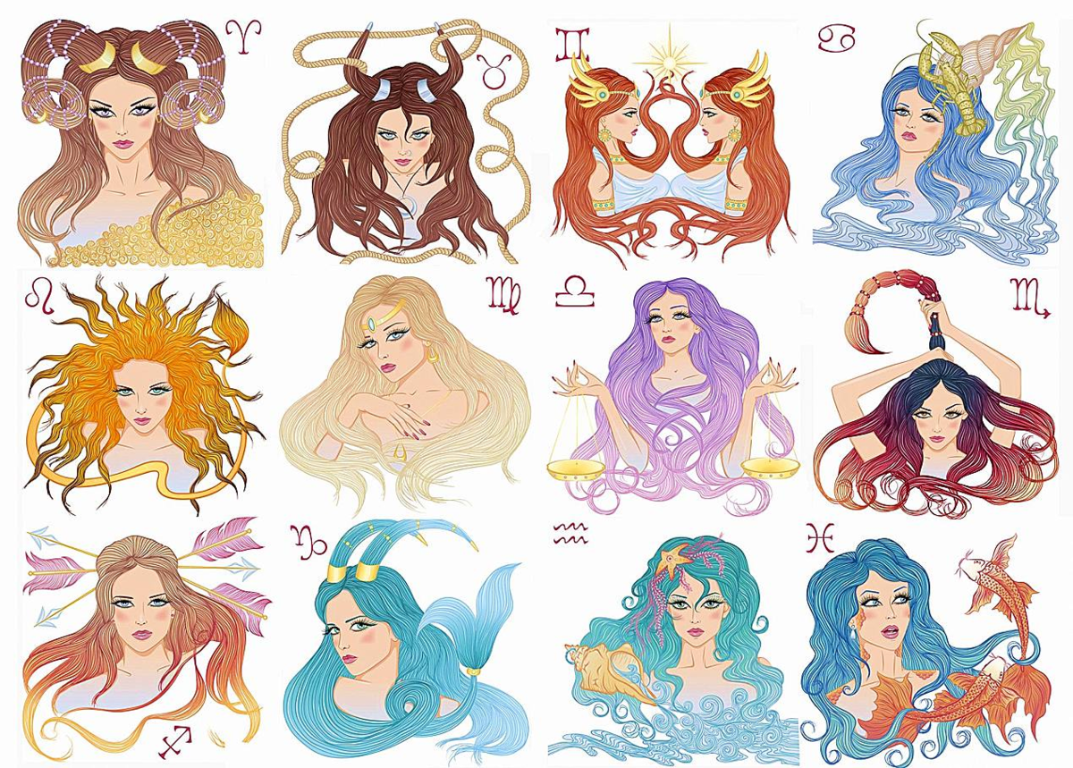 Рисунки по знакам зодиака