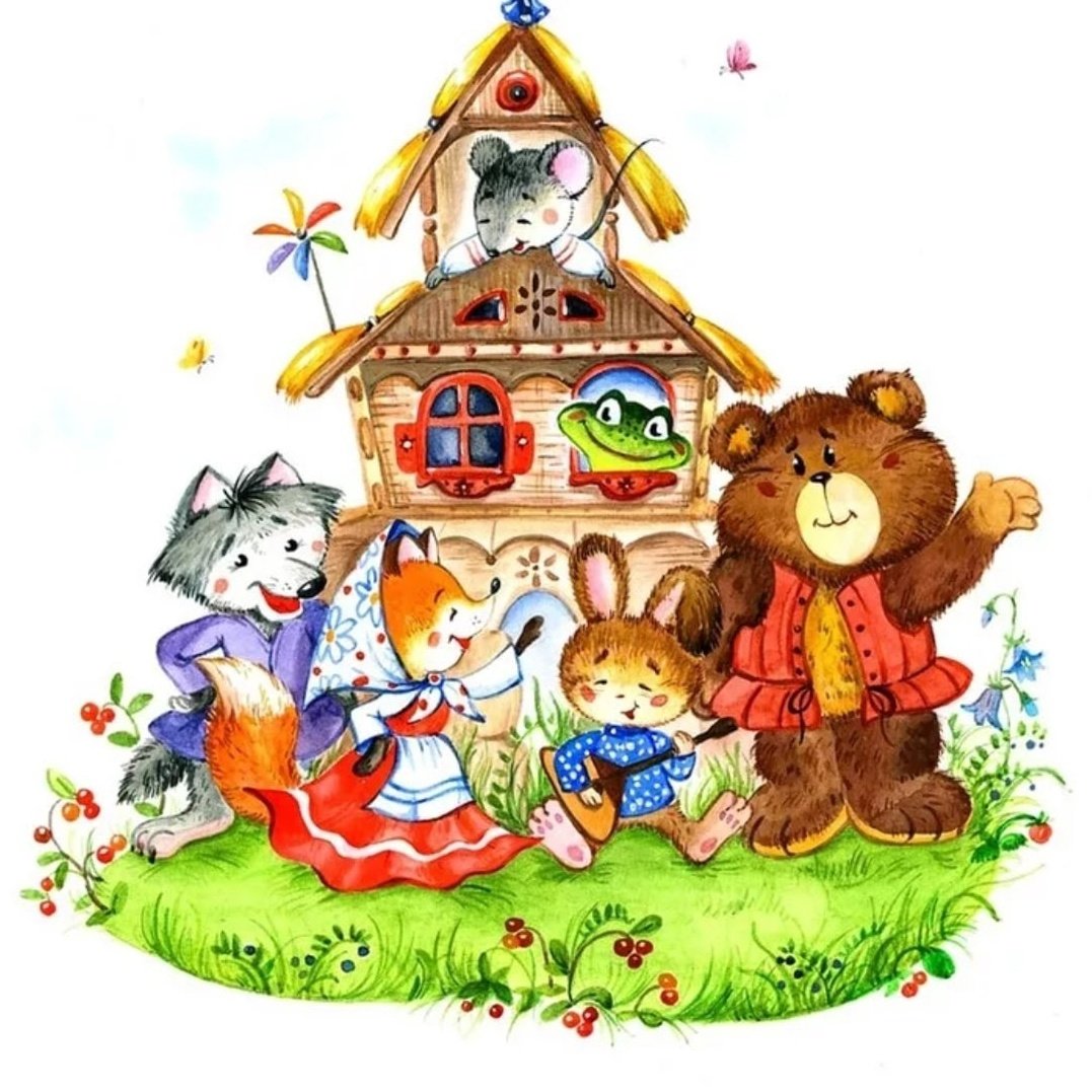 Герои сказки Терем Теремок