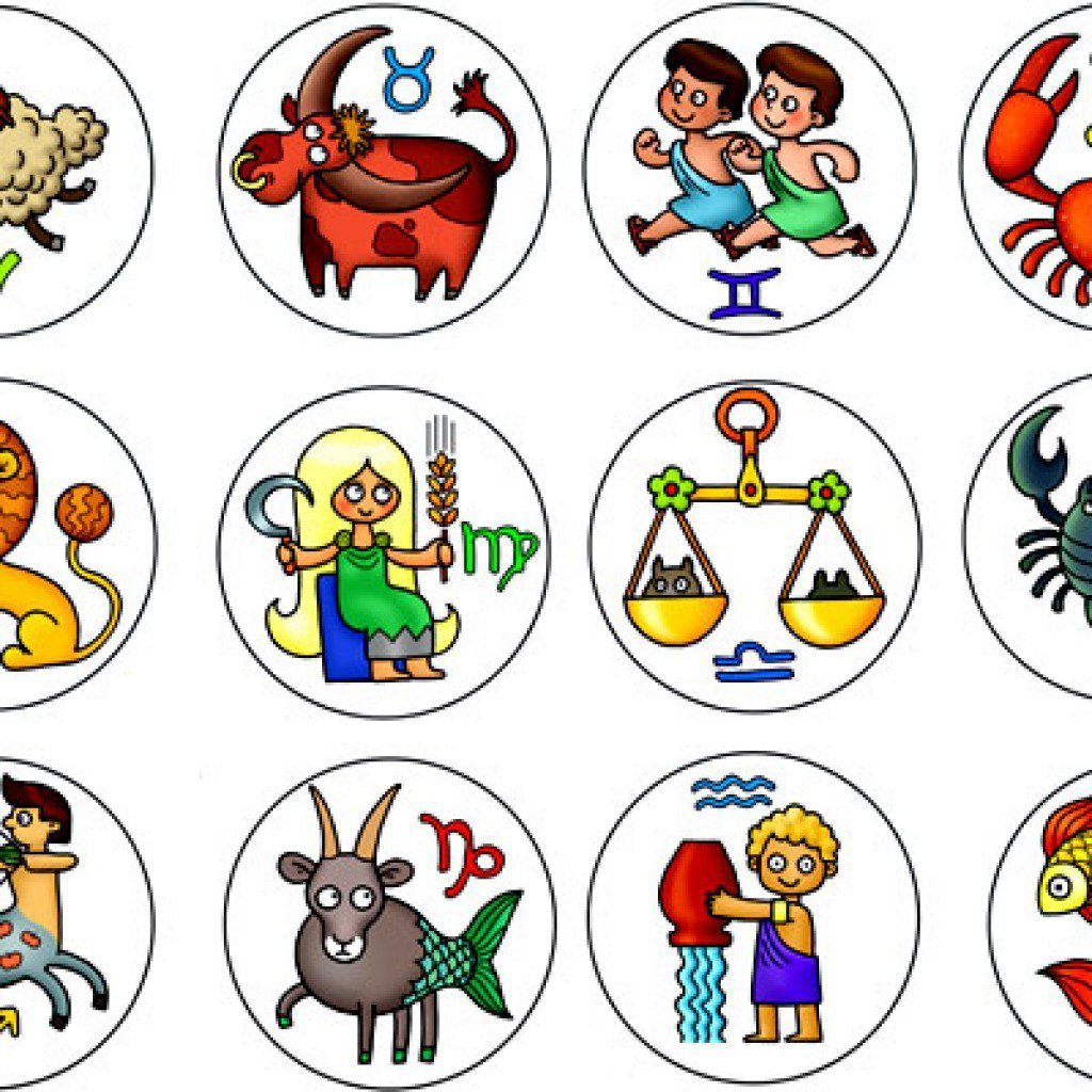 Знаки зодиака для детей детского сада