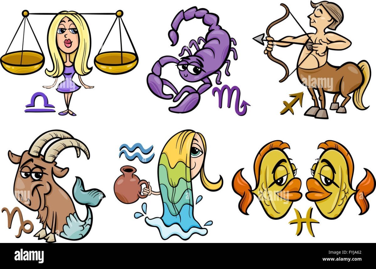 Мультяшный знак зодиака