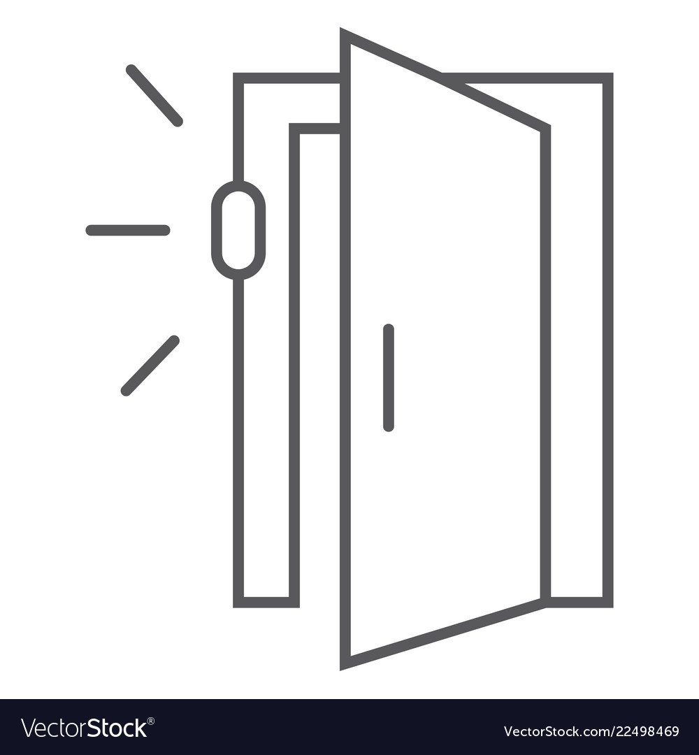 Знак открытия двери