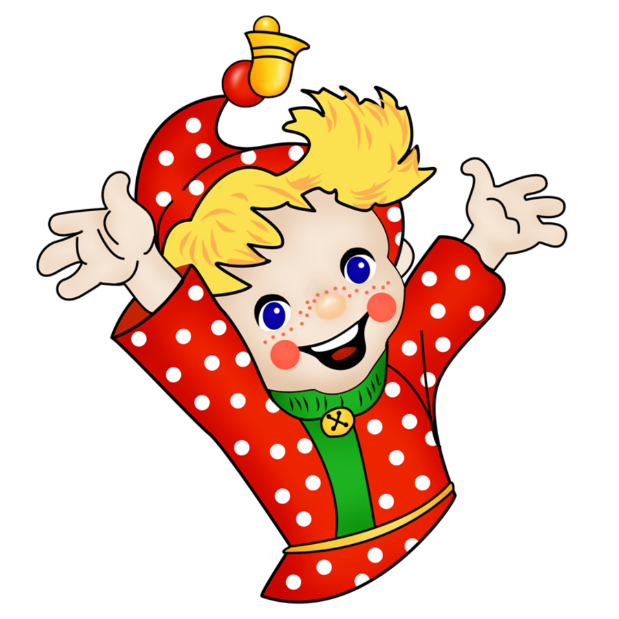 Веселый клоун для детей