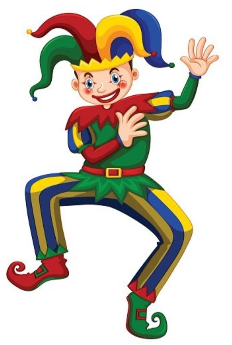 Петрушка клоун для детей