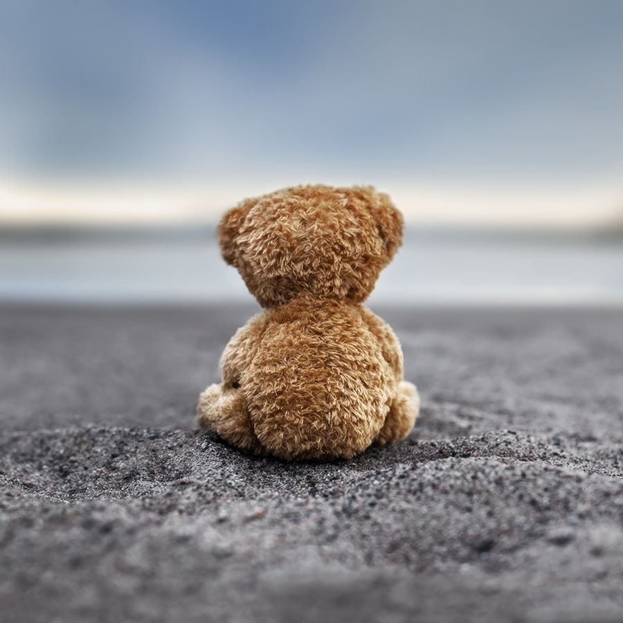 Грустный мишка