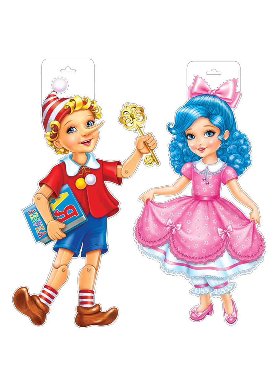 Герои Буратино Мальвина Пьеро