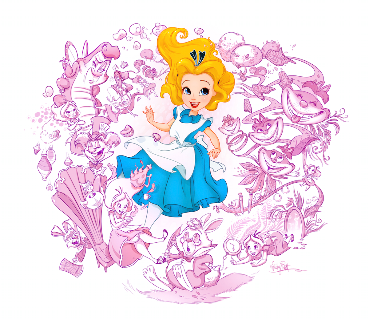 Иллюстрации Дисней