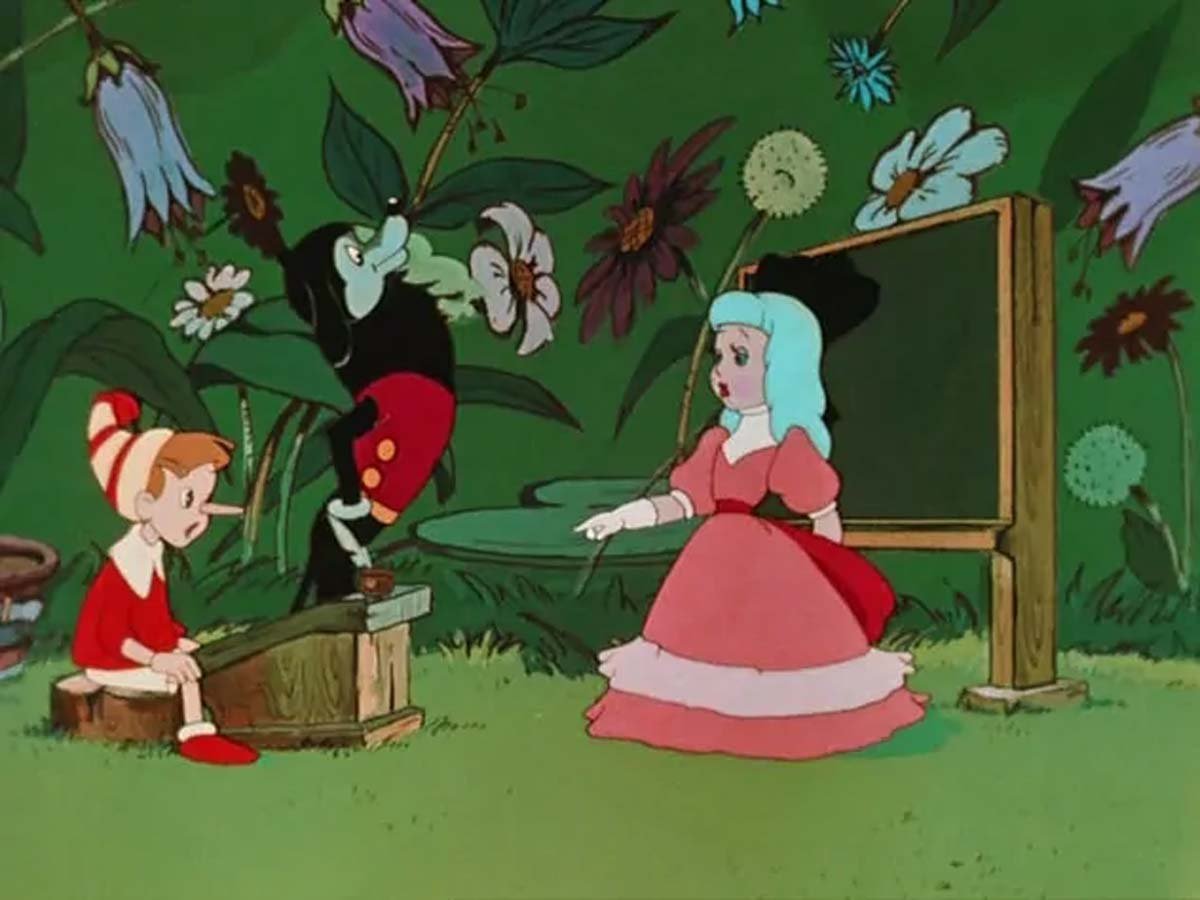 Приключения Буратино мультфильм Мальвина