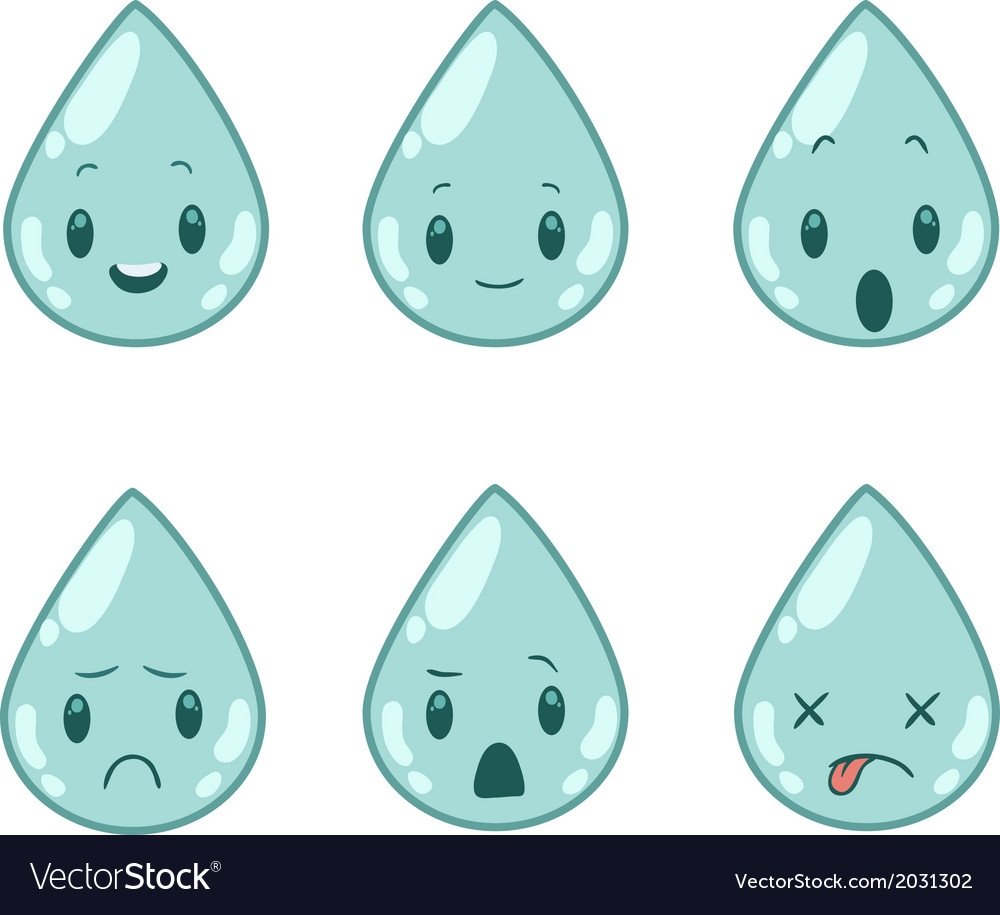 Капельки с эмоциями для детей