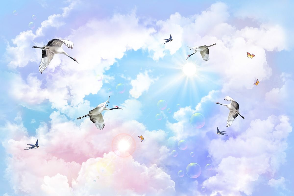 Картинка к песне журавли