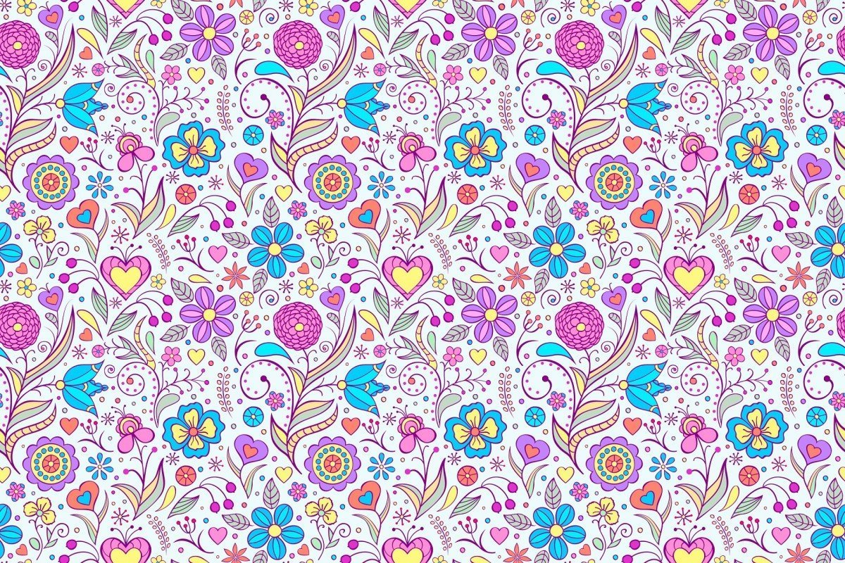 Цветные узоры