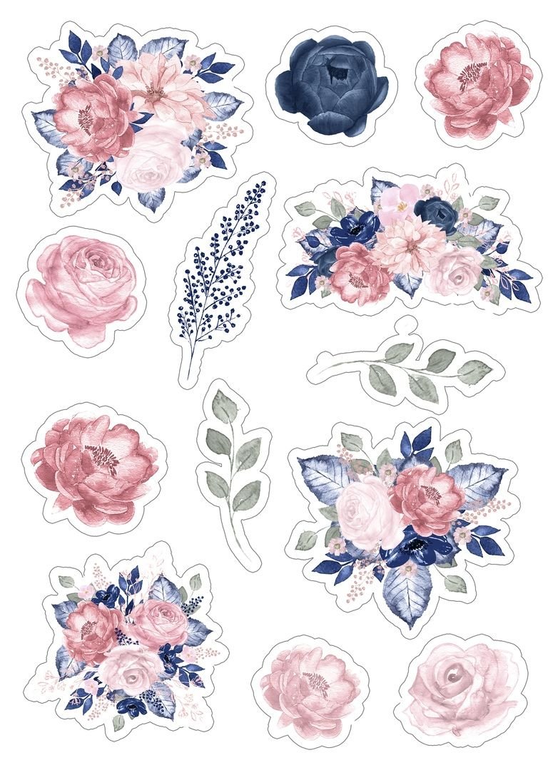 Цветы для ежедневника