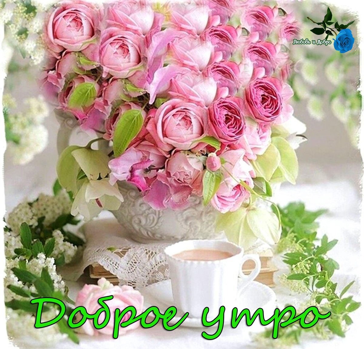 Доброе утро прекрасного дня нежные открытки