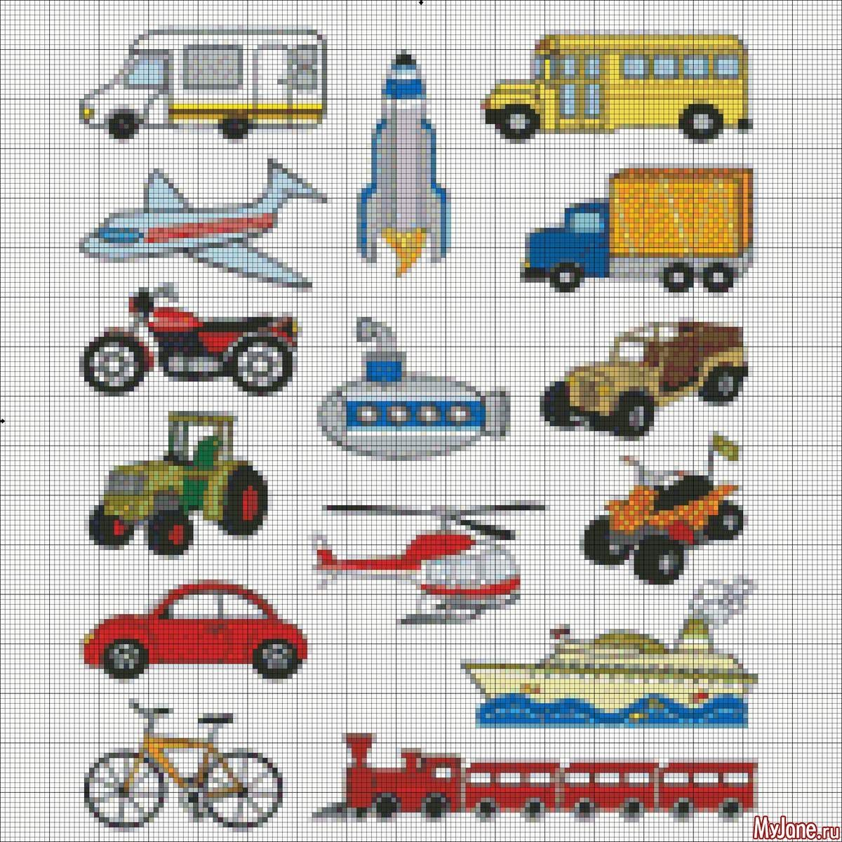 Транспорт иллюстрация