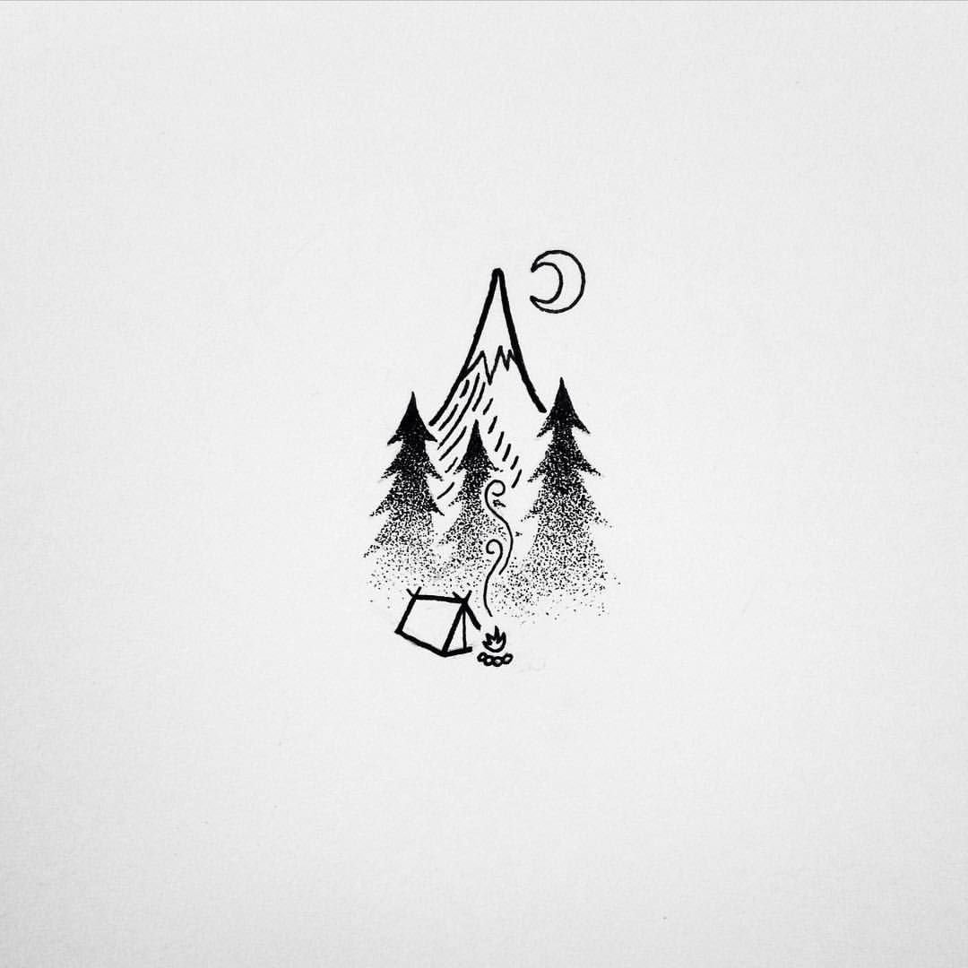 Минималистические рисунки