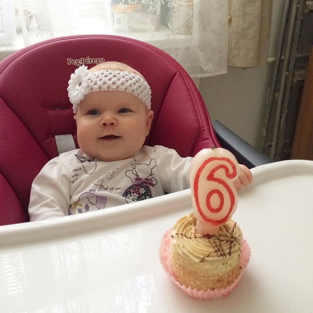 Новогодние тортики на полгодика девочке