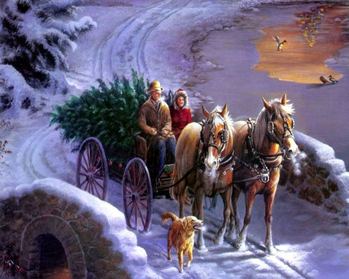 Новый год на руси картинки