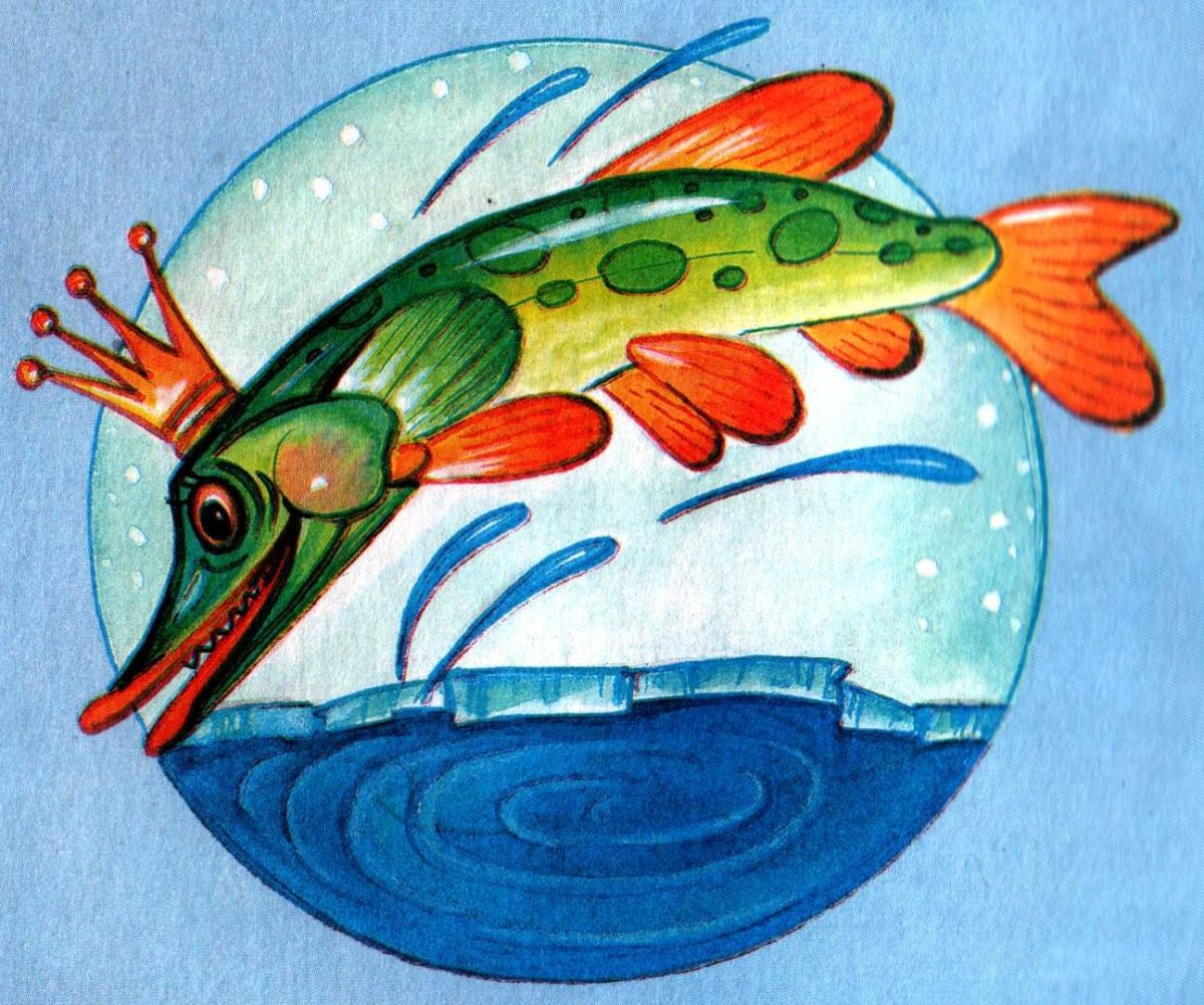 Щука из сказки