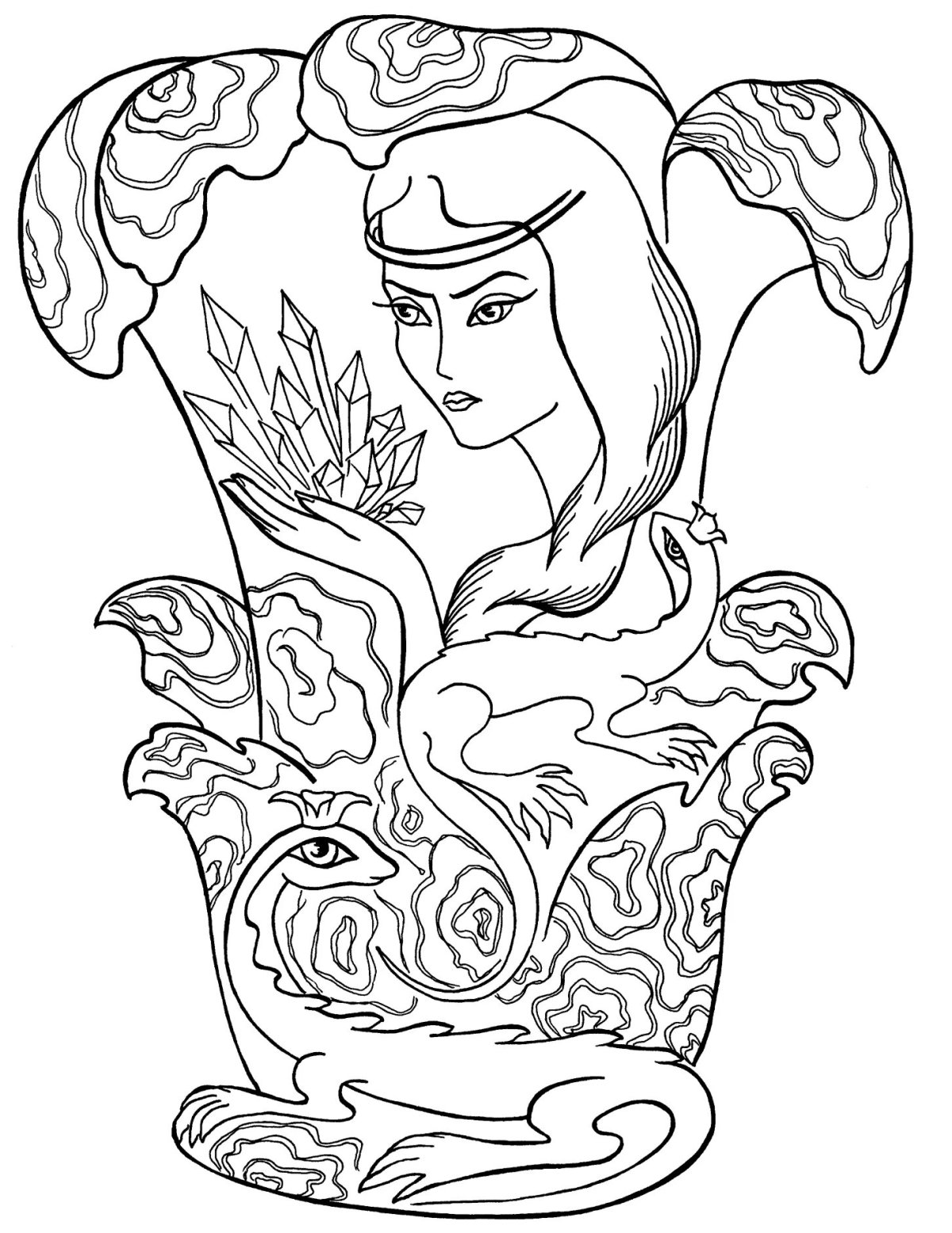 Иллюстрация Бажов медной горы хозяйка 5 класс