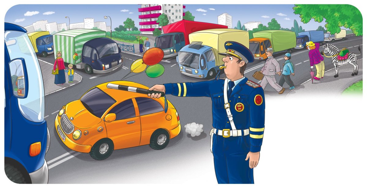 Инспектор ГАИ регулировщик