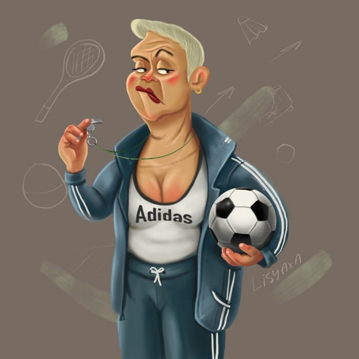 Смешной учитель физкультуры