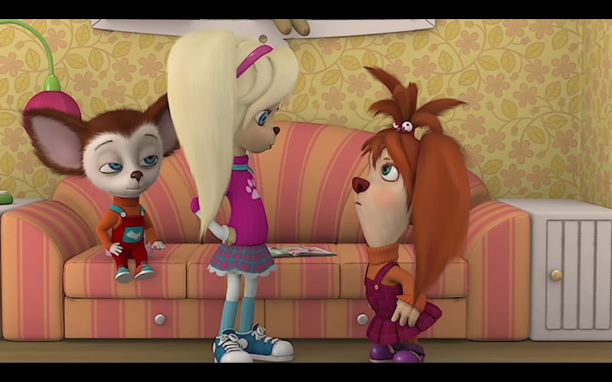 Барбоскины Лиза малыш и роза