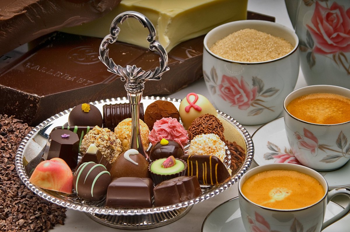 Чаепитие со сладостями