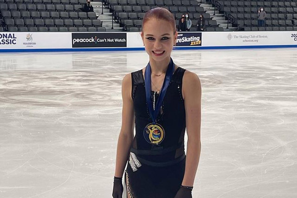 Саша Трусова в 2015