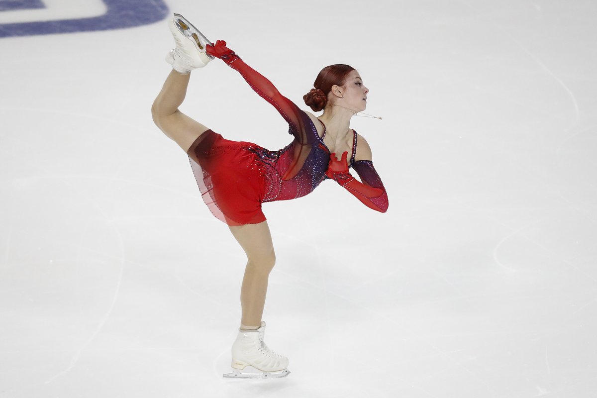 Трусова Аксель короткая