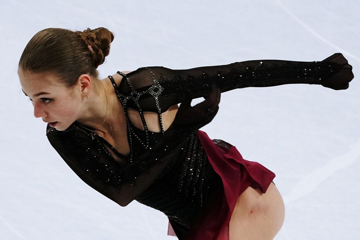 Александра Трусова четверной прыжок