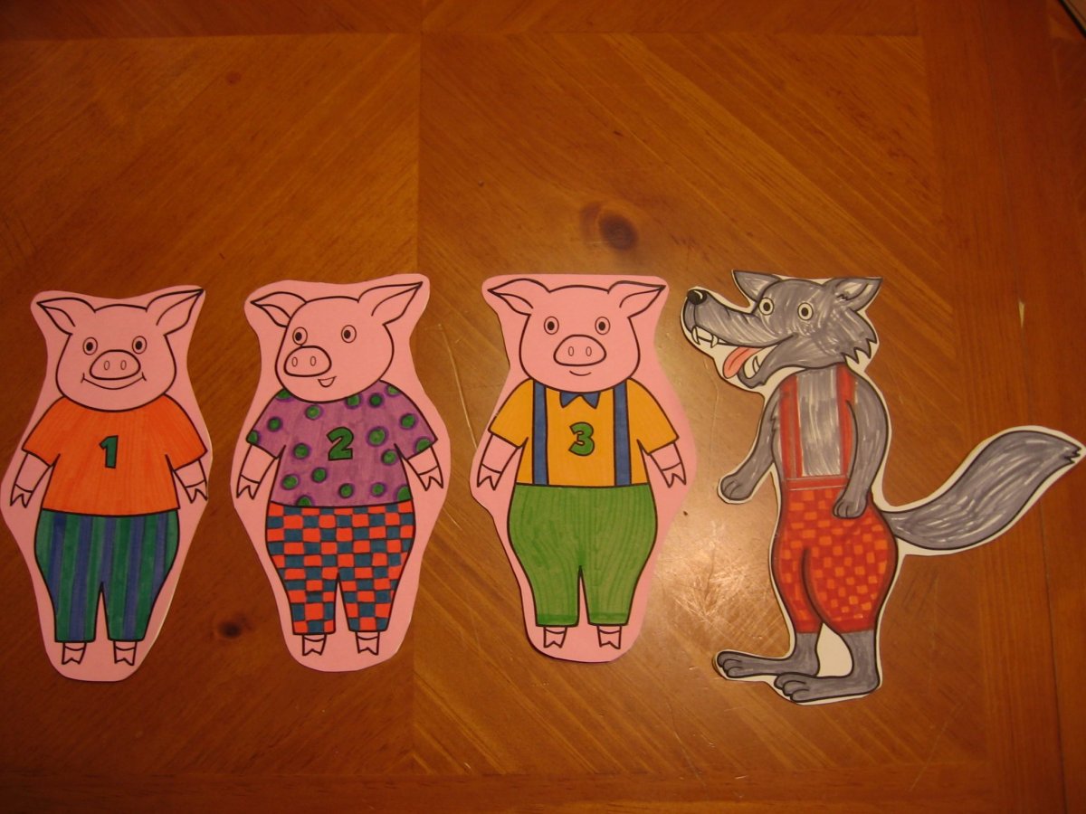 Театр по сказке три поросенка