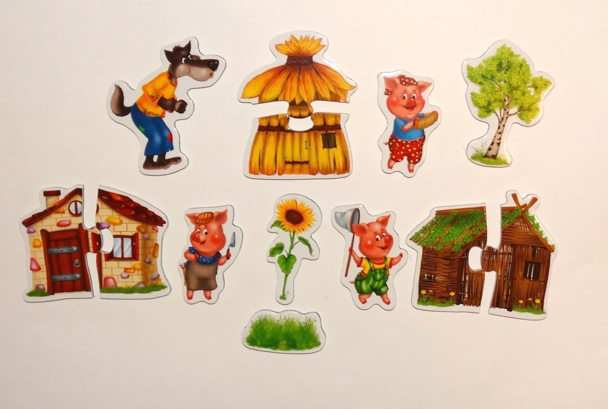 Магнитный театр три поросёнка (vt3206-11)