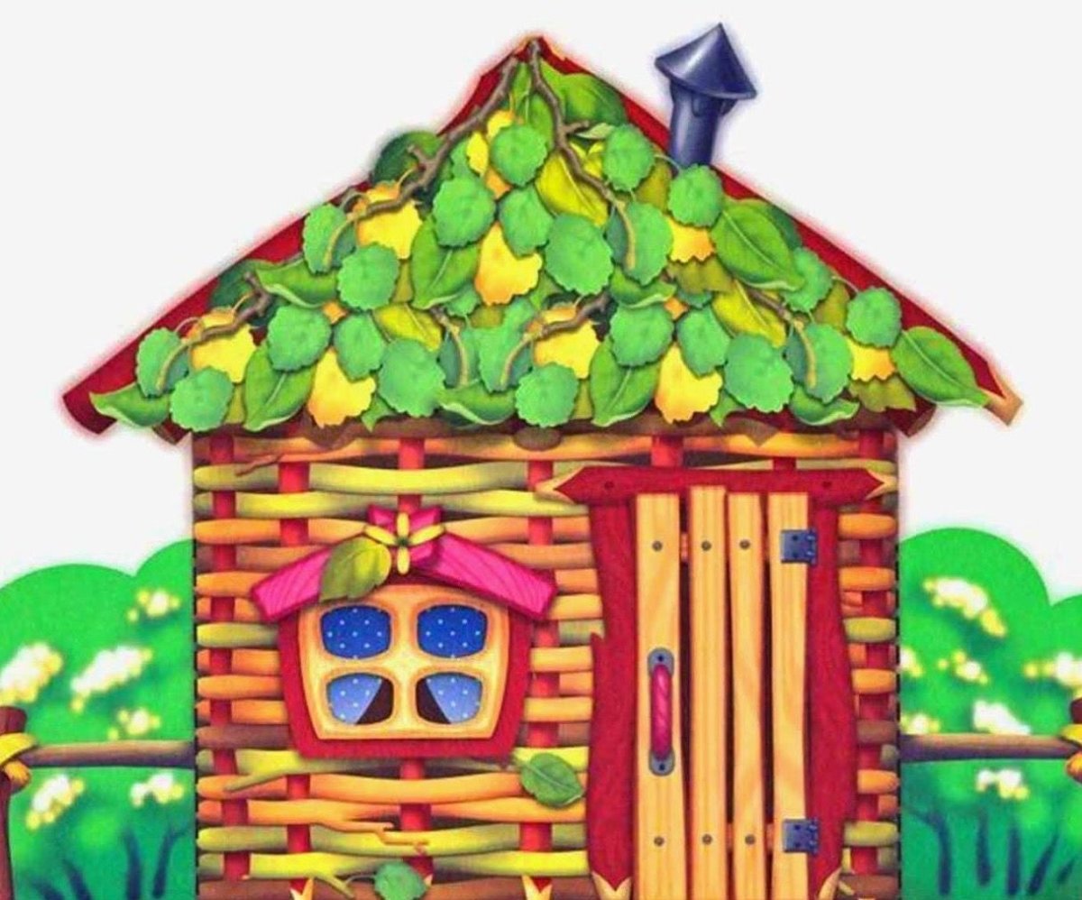 Домики трёх поросят для театра
