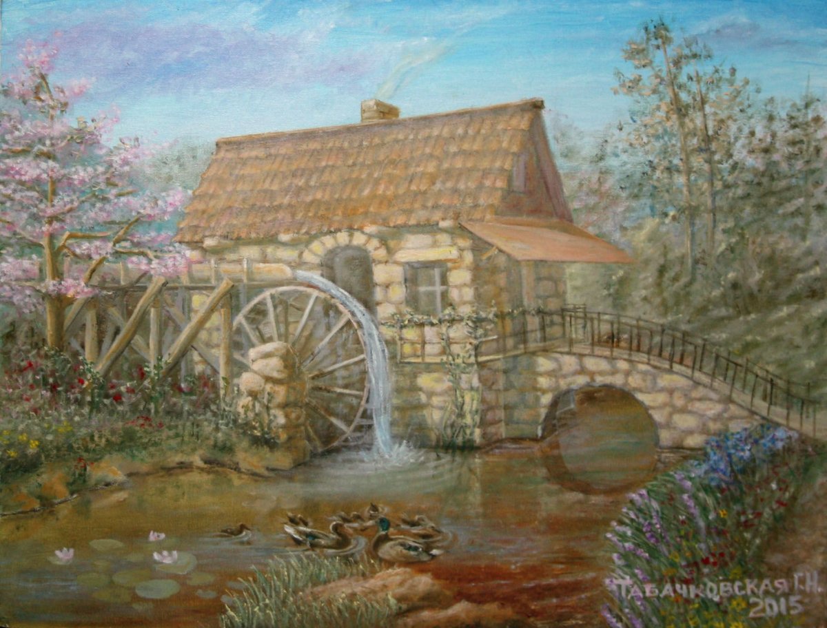 Хаул водяная мельница