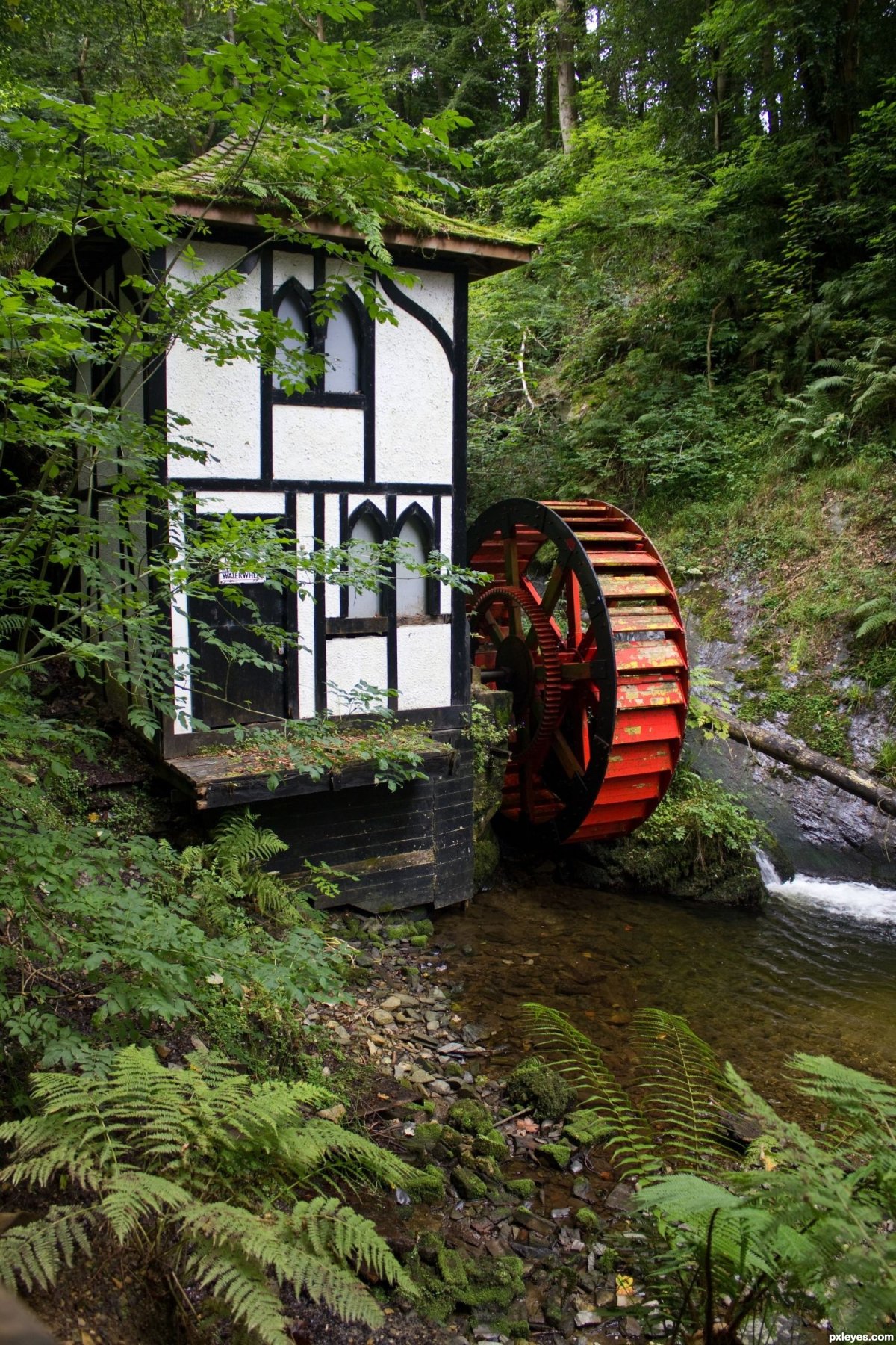 Watermill мельница водяная