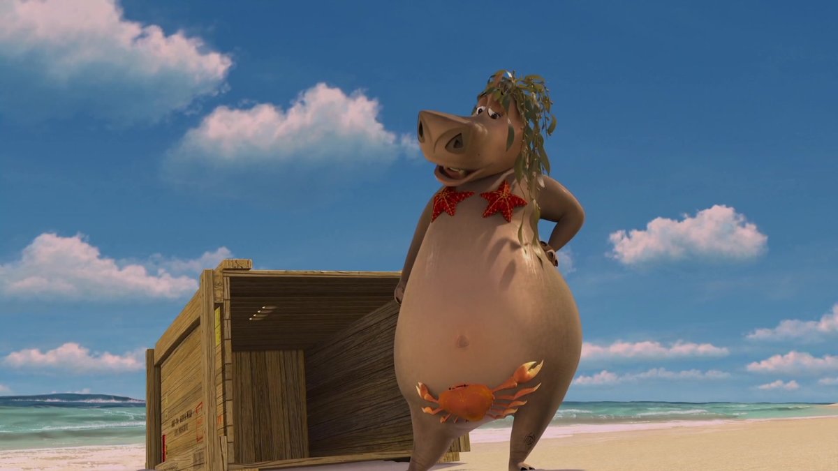 Мадагаскар бегемотиха Глория