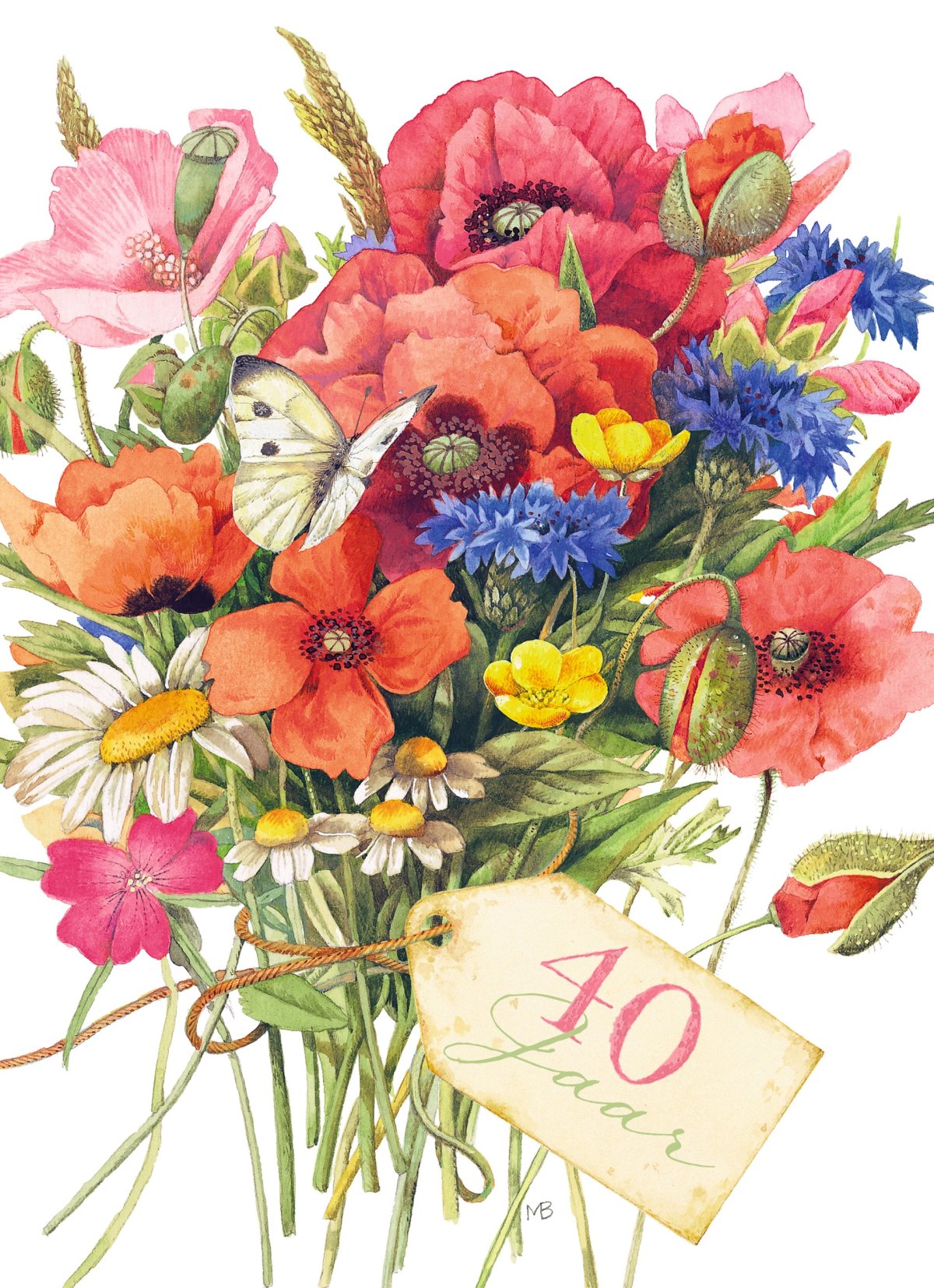 Букет полевые цветы