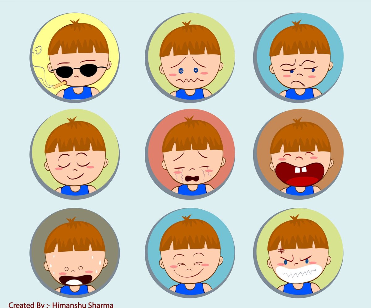 Эмоции вектор