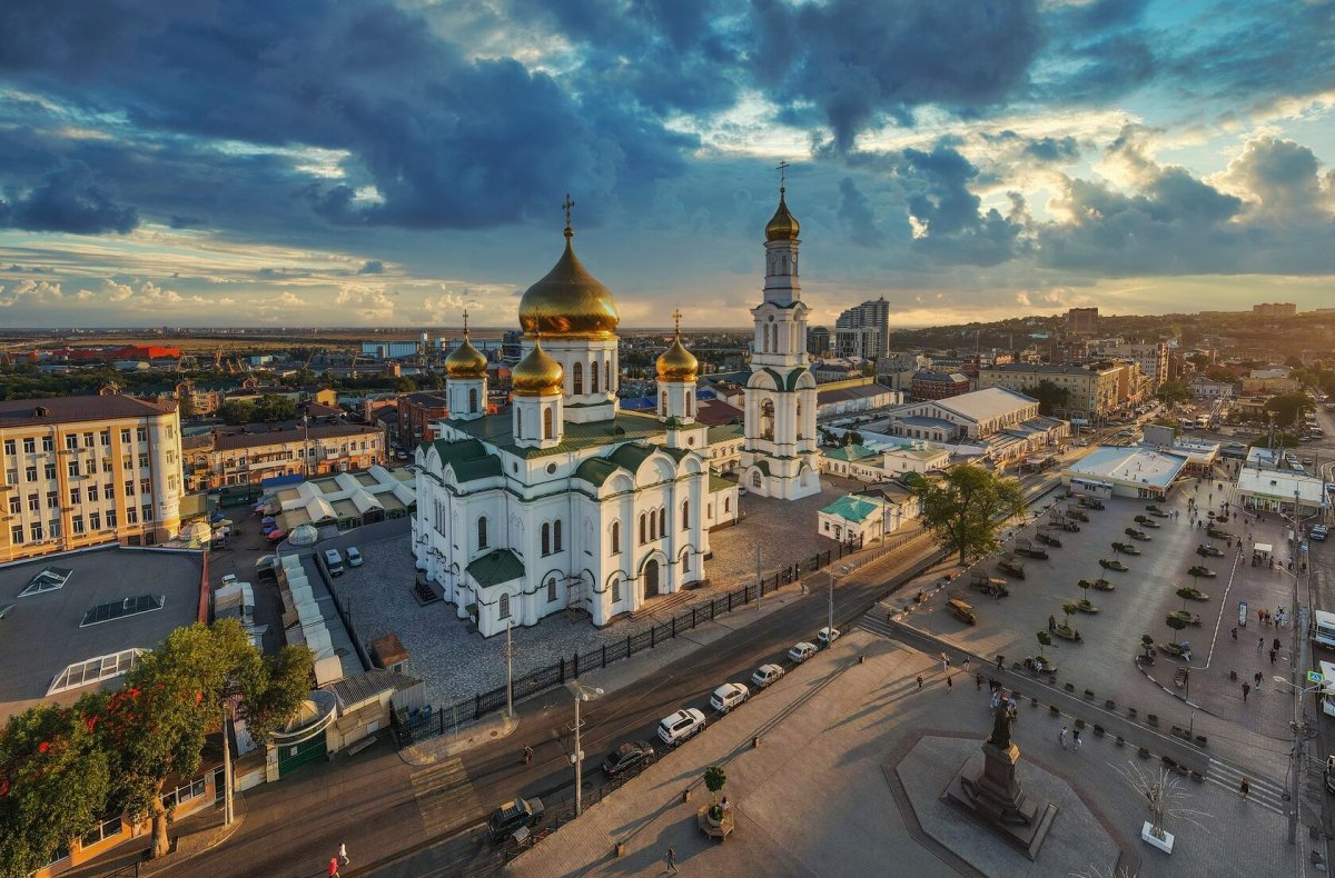 Соборная площадь Ростов-на-Дону фото сейчас 2022