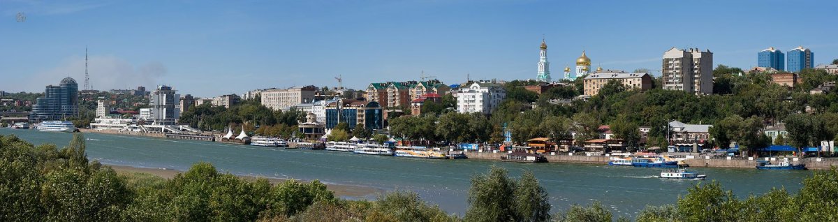 Ростов на Дону набережная панорама
