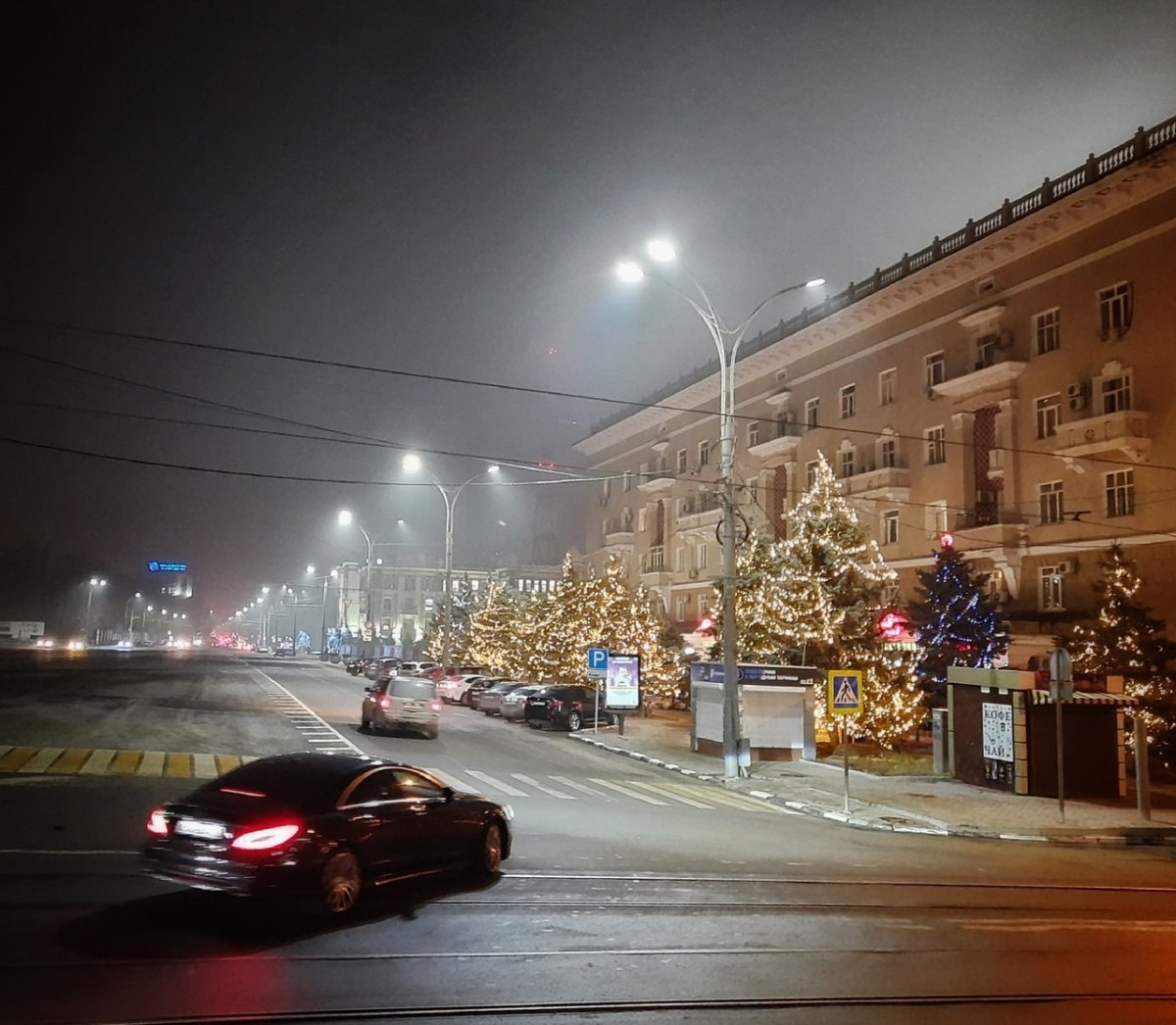 Ростов главный ночью