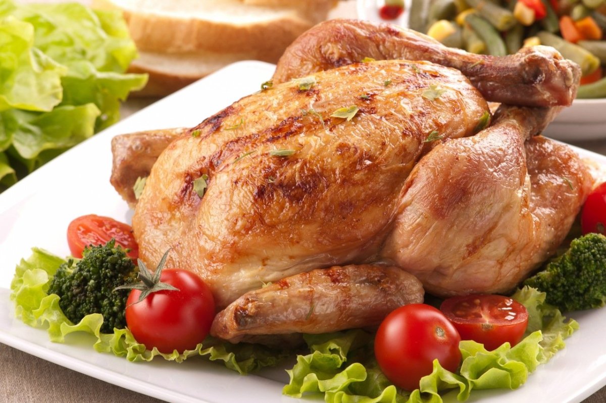 Жареная курица