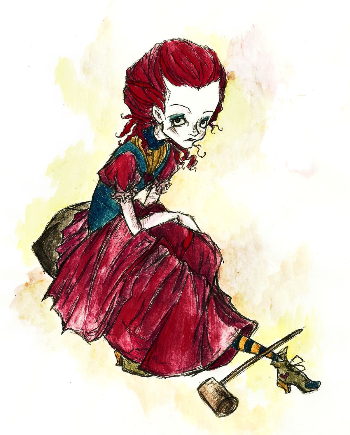 Алиса Шляпник и красная Королева