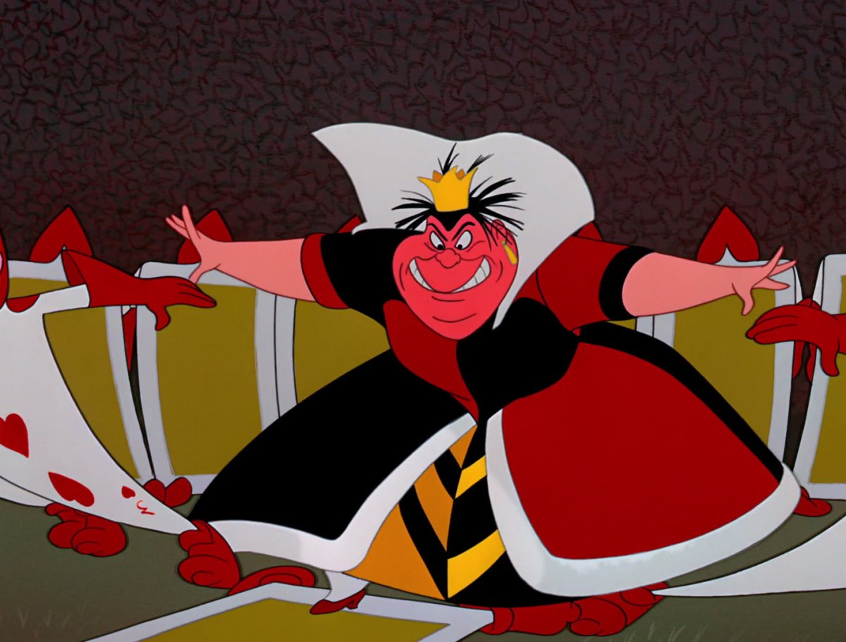 Алиса в стране чудес Червонная Королева