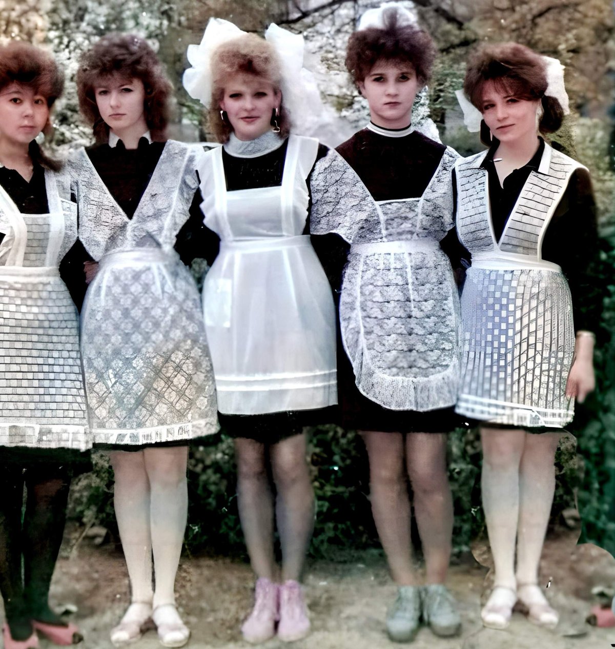 Школьная форма советских времен