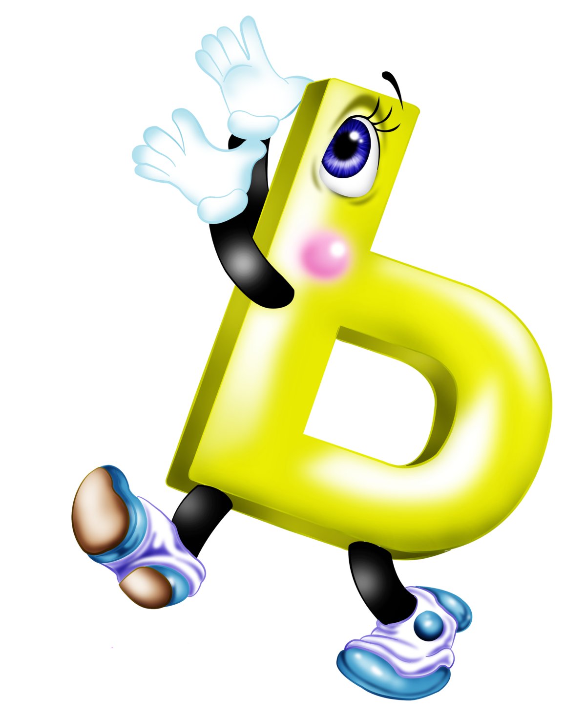 Веселая буква ь