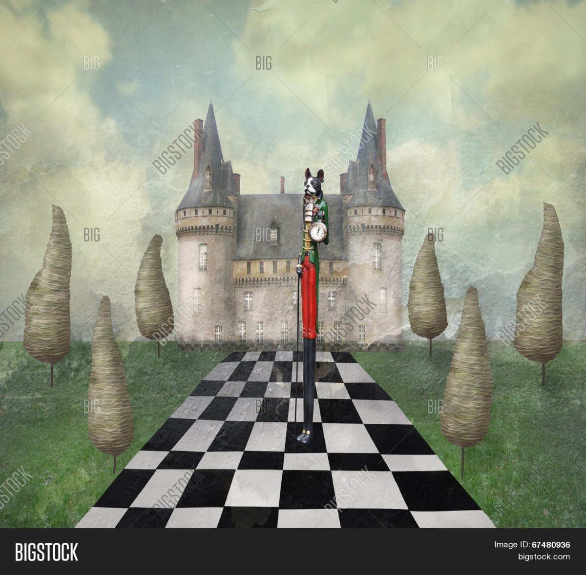 Замок шахматной королевы