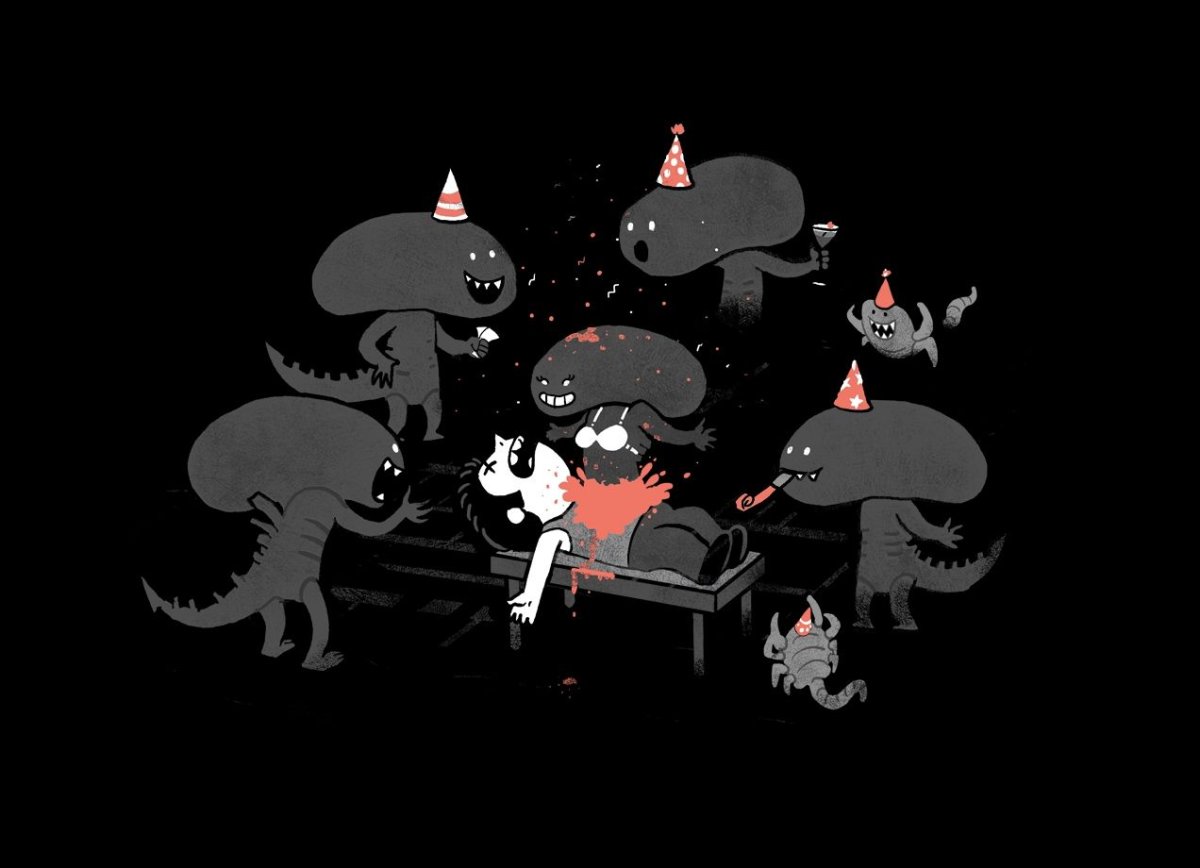 Чужой Happy Birthday